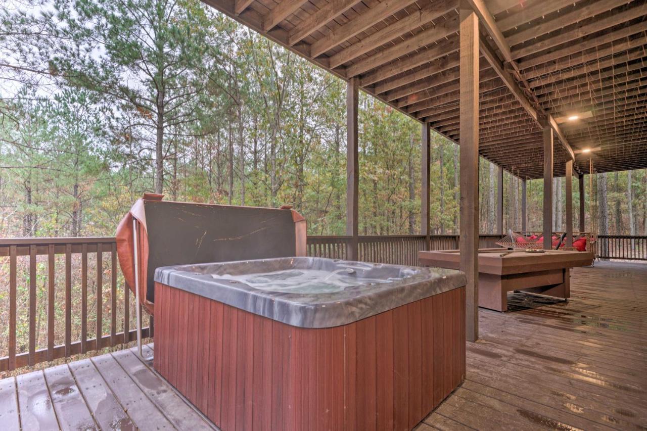 Broken Bow Cabin Deck With Hot Tub And Pool Table! Εξωτερικό φωτογραφία