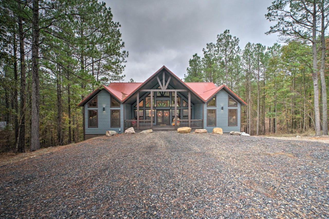 Broken Bow Cabin Deck With Hot Tub And Pool Table! Εξωτερικό φωτογραφία
