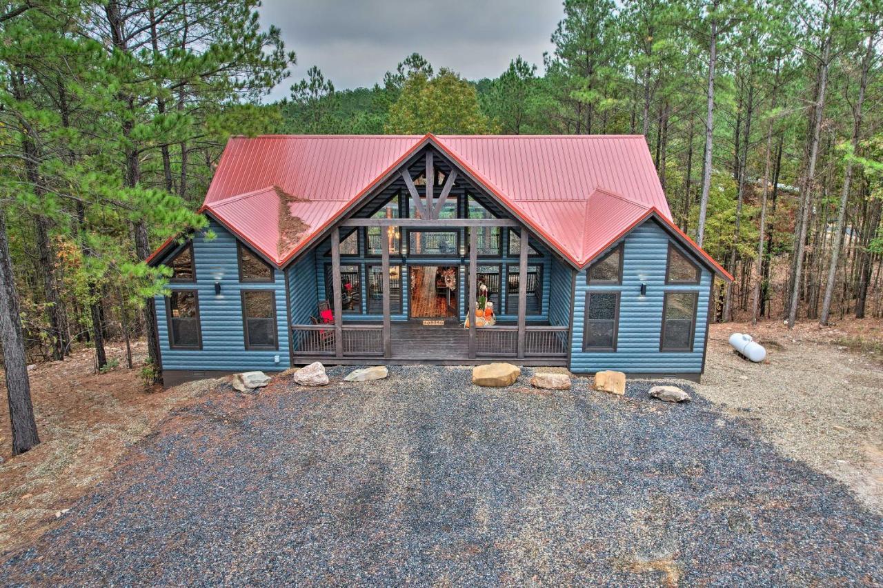 Broken Bow Cabin Deck With Hot Tub And Pool Table! Εξωτερικό φωτογραφία