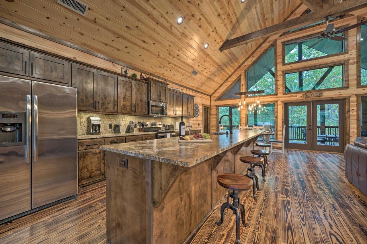 Broken Bow Cabin Deck With Hot Tub And Pool Table! Εξωτερικό φωτογραφία