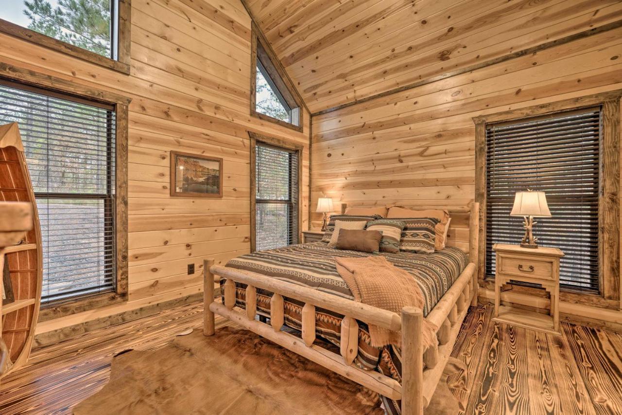 Broken Bow Cabin Deck With Hot Tub And Pool Table! Εξωτερικό φωτογραφία
